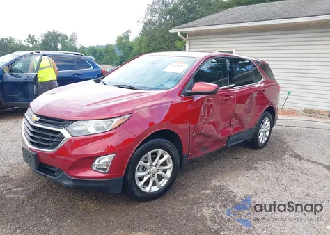 2020 Chevrolet Equinox Fwd Lt 1.5L Turbo z USA, uszkodzony, nr VIN 2GNAXKEVXL6123856